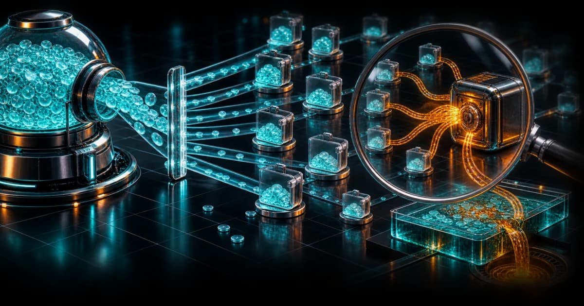 A public token distribution opening into unequal wallet flows under an on-chain forensic lens